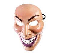 Bristol Novelty X79189 - Máscara de hombre con sonrisa malvada, talla única, multicolor Halloween, Carnaval