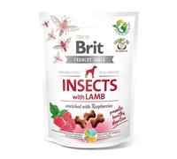 Brit Care Dog Crunchy Cracker Insectos Rico En Cordero 200g