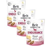 Brit Care Dog Snack Funcional Endurance Cordero 3x150g