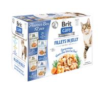 BRIT CARE Filetes para gatos en gelatina 12x85g
