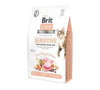 Brit Care Cat Grain-Free Sensitive Healthy Digestion & Delicate Taste con Pavo y Salmón 2kg