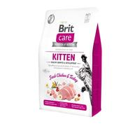 Brit Care Cat Grain-Free Kitten Healthy Growth & Development con Pollo y Pavo 2kg
