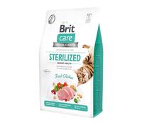 Brit Care Cat Grain-Free Sterilised Salud Urinaria con Pollo 2kg