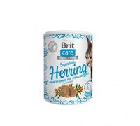 Brit Care Herring Superfruits Snack para gatos esterilizados, sin cereales, con arenque y espino cerval de mar, 100 g