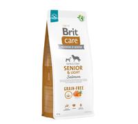 BRIT CARE Perro Grain-free Senior & Light Salmón 12kg + sorpresa gratis