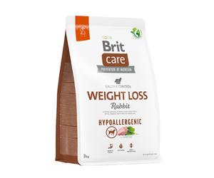 BRIT CARE Perro Hipoalergénico Pérdida de Peso Conejo 3kg