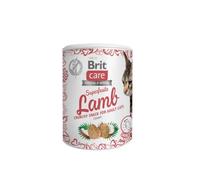 Brit Care Superfruits Cordero crujiente para Adultos Gatos con Coco, 100 g