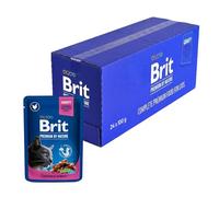 Brit Cat Pouches with Chicken and Turkey 100 g, 24 Unidades (24 x 100 g)