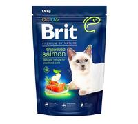 Brit Comida para Gato Premium by Nature STERILIZED Adulto Salmón Pavo 1,5 Kg