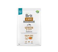BRIT CARE Perro Grain-free Senior & Light Salmón 3kg