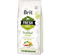 Brit Fresh Dog Adult Active Run And Work Pato Y Mijo 12 Kg Comida Para Perros