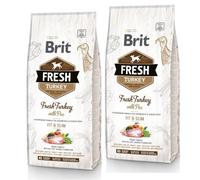 Brit Fresh Pavo y guisantes Adult Fit & Slim 2 x 12 kg