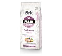 Brit Fresh Pollo y Patata Puppy Healthy Growth 12kg + ¡Sorpresa GRATIS para el perro!