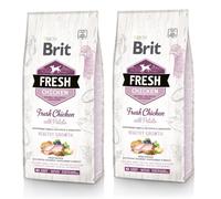 Brit Fresh Pollo y Patata Puppy Healthy Growth 2x12kg
