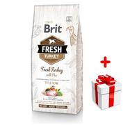 Brit Fresh Dog Senior Light Fit And Slim Pavo Y Guisantes 12 Kg