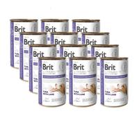 BRIT GF Veterinary Diets Perro Gastrointestinal Bajo en Grasa 12x400g- comida húmeda para perros
