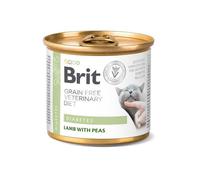 Brit Grain Free Veterinary Diet Cat Diabetes Cordero con guisantes 200g