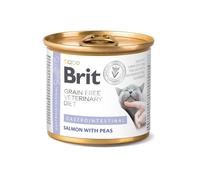 Brit Grain Free Veterinary Diet Gato Gastrointestinal Salmón y Guisantes 200g