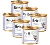 Brit Grain Free Veterinary Diet Gato Gastrointestinal Salmón y Guisantes 200g