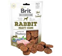 Brit Jerky Snack Conejo Carnoso Monedas 80g