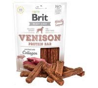 Brit Jerky Snack Protein Bar de Venado para Perros 80 gr