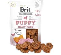 Brit Jerky Snack Puppy Monedas de Pavo para Perros 80 gr