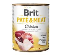 Brit Pate & Carne con Pollo 18x800g
