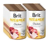 BRIT PATE & MEAT POLLO 12x400g