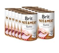 Brit Pate y Carne con Conejo 12x400g