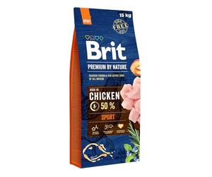 BRIT Pollo Deportivo de Primera Calidad, 15 kg