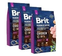 Brit Premium By Nature Adulto S con Pollo 3x8kg
