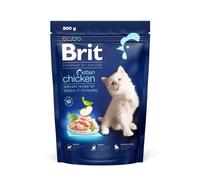 Brit Premium by Nature - Alimento seco para Gatitos y Gatos Lactantes y gestantes, Sabor a Pollo, 800 g