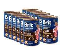 Brit Premium by Nature Cordero con TRIGO SARRACENO 12x400g