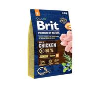 BRIT Premium by Nature Dog Junior M 3KG