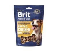 Brit Premium by Nature Dog - Snacks semihúmedos con Pollo y frambuesas, golosinas para Perros para digestión y Sistema inmunológico, 180 g