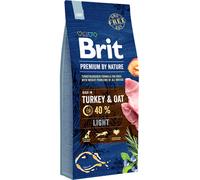Brit Premium by Nature Ligh 15 kg Universal Manzana, Pollo, Maíz, Pavo