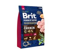 Brit Premium by Nature Senior L/XL - Alimento seco para Razas Grandes de Perros, alimento Completo, Ayuda a la digestión, articulaciones y defensas, 3 kg