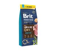 BRIT Premium By Nature Sensitive Cordero 15 kg + 3 kg