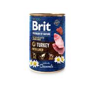 Brit Premium By Nature Pavo con Hígado 400g