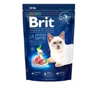 Brit Premium - Comida Seca para Gatos esterilizados, Cordero, 1,5 kg