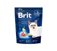 Brit Premium Comida Seca para Gatos esterilizados, Cordero, 300 g
