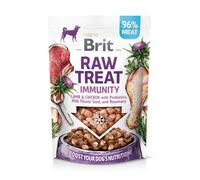 Brit Raw Treat Immunity - Golosinas liofilizadas y topper, cordero y pollo, 40 g