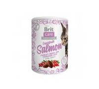 Brit Care Cat Snack Superfrutas Salmón 100g