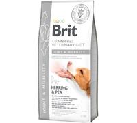Brit Veterinary Diet Alimento para articulaciones y movilidad para perros sin cereales con arenque y guisantes | 12 kg