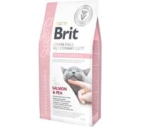 Brit Veterinary Diet Gato Hipoalergénico Sin Cereales Salmón y Guisantes | 2 kg