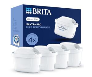 BRITA 122188 Cartucho de agua, carcasa, tapa: 50% plástico biológico, malla extrafina, intercambiador de iones de carbón activado hecho de cáscaras de coco, tela de filtro, color blanco