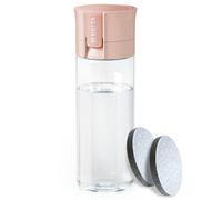 Brita botella filtrante de agua modelo vital rosa (600 ml) con 2 filtr