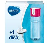 Brita Fill&Go Bottle Filtr Pink Botella con filtro de agua Rosa, Transparente