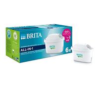BRITA Cartucho de filtro de agua MAXTRA PRO All-in-1 - Pack de 6 (suministro semestral) - Cartuchos de repuesto originales BRITA/Reduce la cal, cloro, plomo, pesticidas e impurezas para agua potable