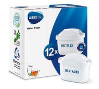 BRITA Cartuchos de filtro de agua de repuesto MAXTRA+, compatibles con todos BRITA jarras: reducen el cloro, la cal y las impurezas para un excelente sabor, paquete de 12